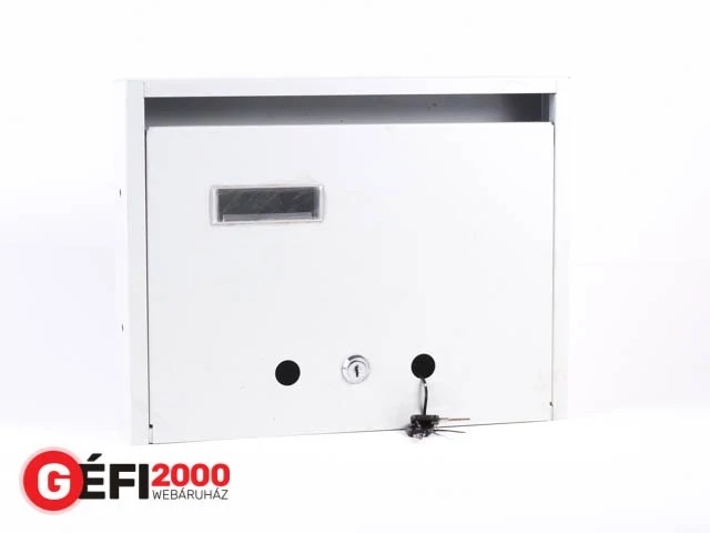 Lépcsőházi postaláda szürke 016 névjegyes 35x27