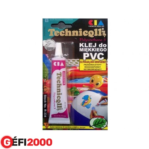 Technicoll R334 lágy PVC ragasztó + folt
