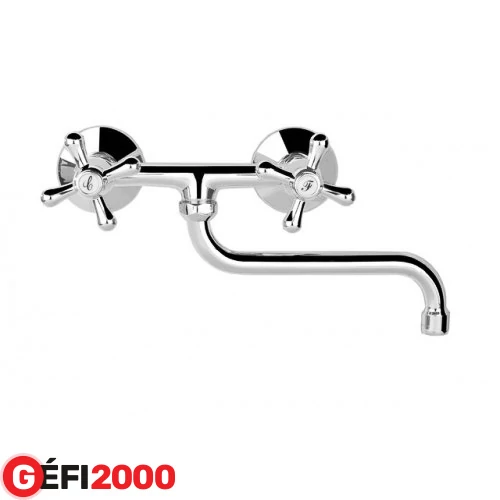 Mofém TREFF mosogató csaptelep fali 142-0010-30