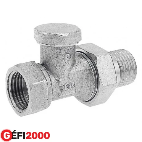 Ferro Radiátorszelep, egyenes, G1/2, K-B