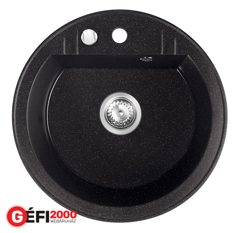 Ferro MEZZO II 1- med. gr. mos. átm.:51 cm, grafit shine