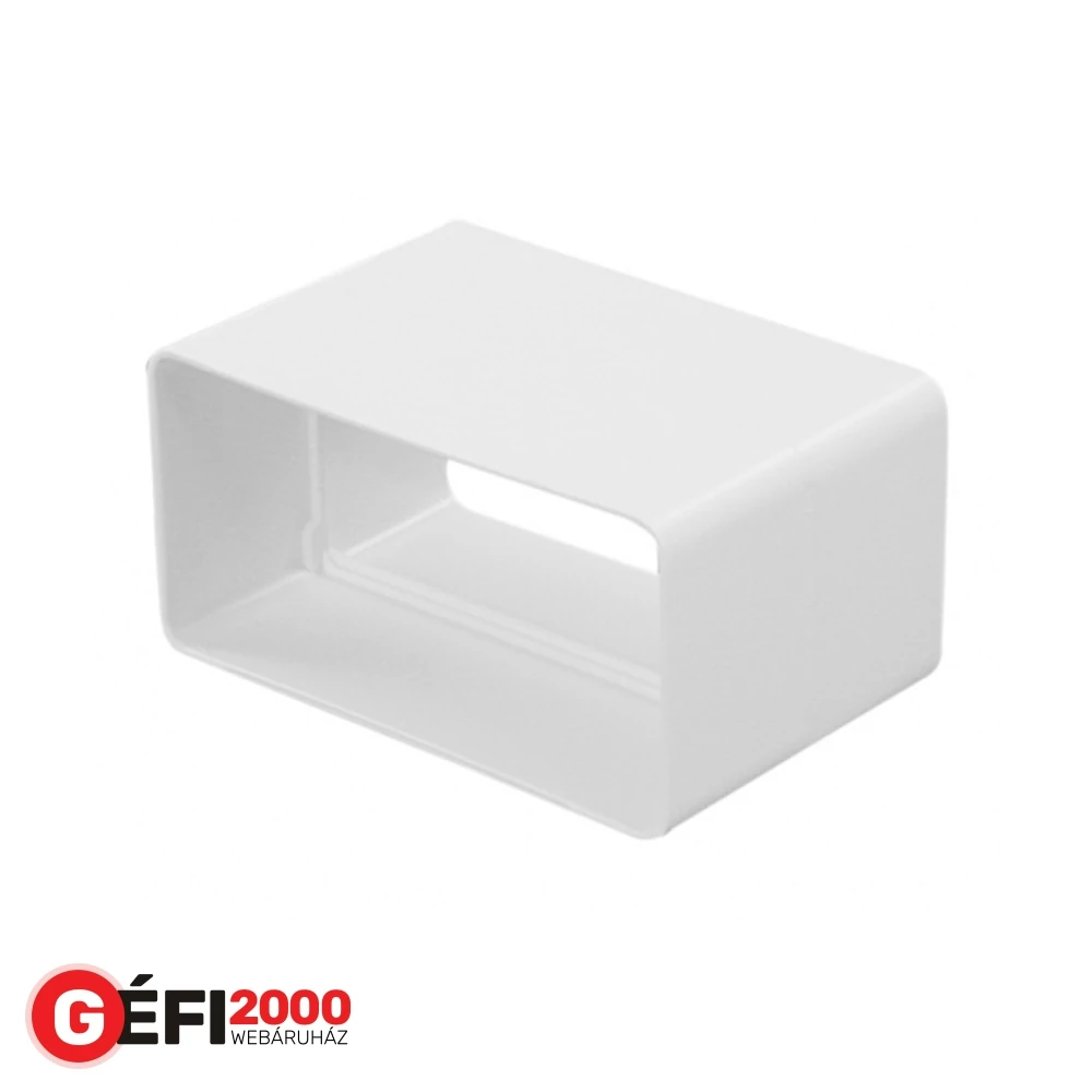 Haco Lapos csőtoldó 110x55 mm
