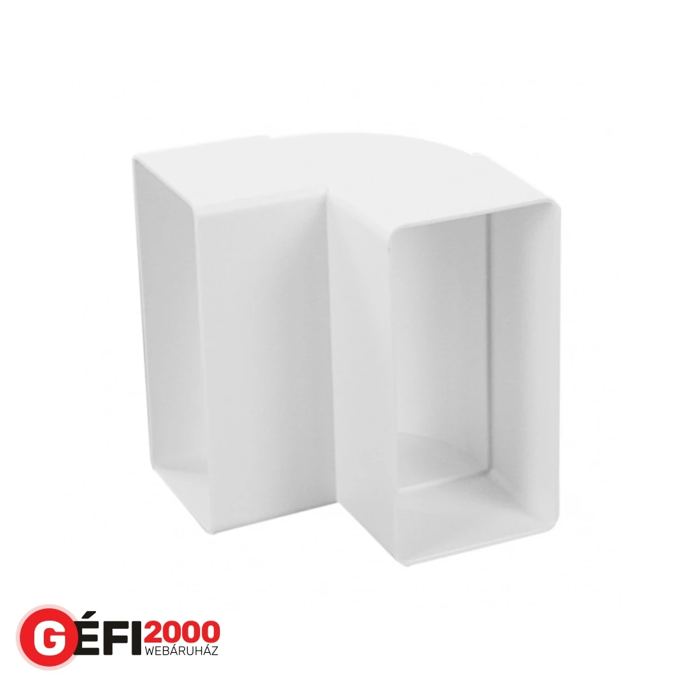 Haco Lapos függőleges könyök idom 110x55 mm