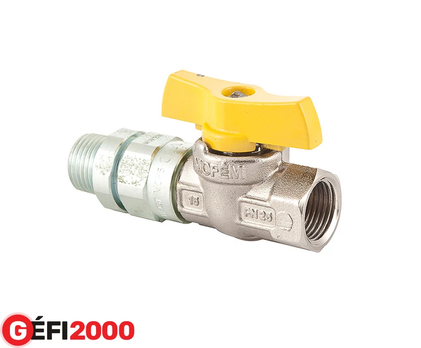 Mofém Hőhatásra záró golyóscsap 1/2  fix  KB  0074-35/